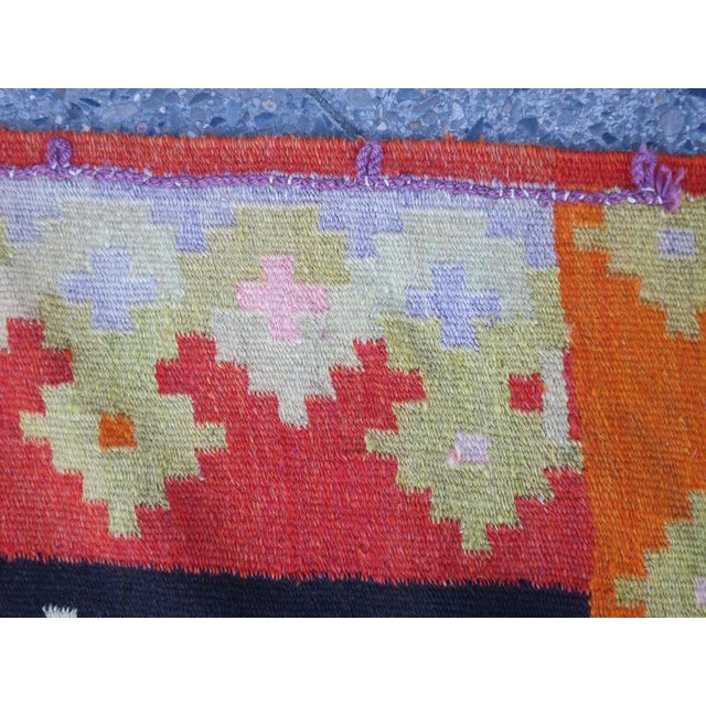 Long Antique Bessarabian Kilim Rug For Sale - Image 9 of 12