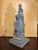 Italian Grand Tour Style Statue of Moses Figure After Michelangelo on the Classical Pedestal With Intaglios For Sale - Image 10 of 10