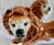 Early 20th Century Vintage Staffordshire Porcelain Lions - A Pair For Sale - Image 5 of 7
