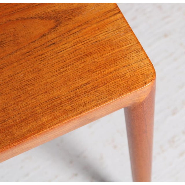 Wood Mid-Century Danish Teak Side Table, 1960s For Sale - Image 7 of 10