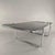 Steel Coffee Table with Smoked Glass Top, 1970s For Sale - Image 4 of 7