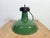 Industrial Green Enamel Factory Pendant Lamp, 1960s For Sale - Image 14 of 18
