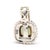 Stones: peridot cushion checkerboard Length: 7/8 in. Width: 1/2 in. Weight: 3.4 dwts. / 5.3 grams Stamps: "925 585" D...