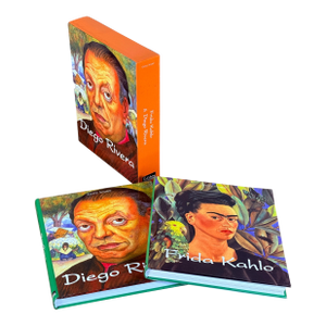 Rare Frida Kahlo and Diego Rivera Illustrated Book Set by Gerry Souter