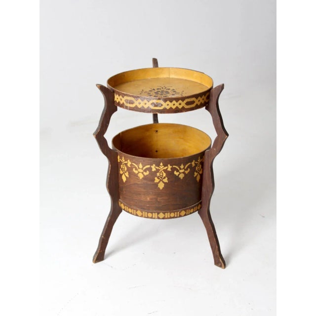 Antique Bandbox Table For Sale - Image 6 of 12