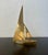 Mid 20th Century Vintage Mid-Century Brass Sailboat Sculpture For Sale - Image 5 of 11
