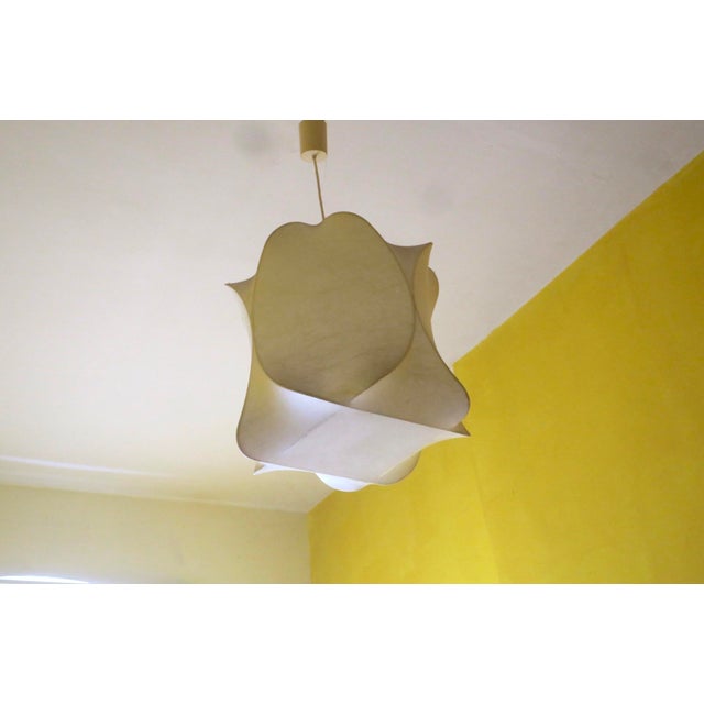 Cocoon Pendant Light by Achille Castiglioni, 1960s For Sale - Image 9 of 9