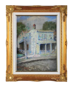 Claude Buck Birthplace House in the Bronx- C.1913 Oil Painting