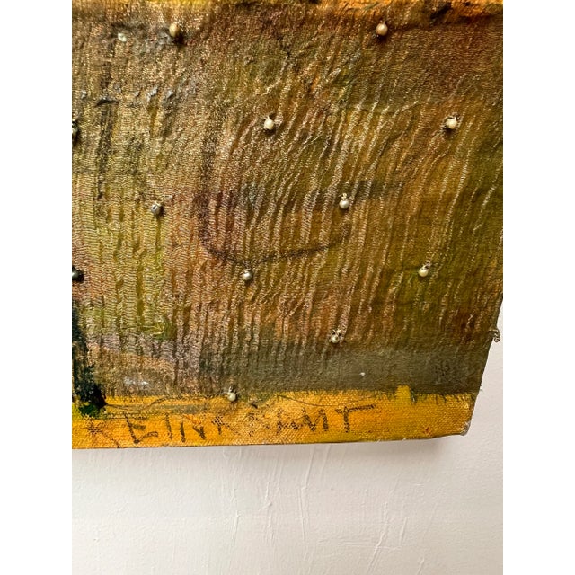 Contemporary Ellen Reinkraut “Garden of Hope 2” Contemporary Abstract Mixed Media Painting, Gallery Wrapped For Sale - Image 3 of 6