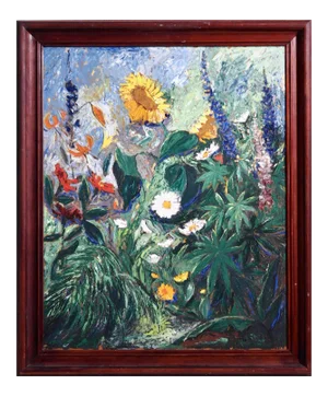 Expressionist Painting in the style of Emil Nolde, 20th-Century