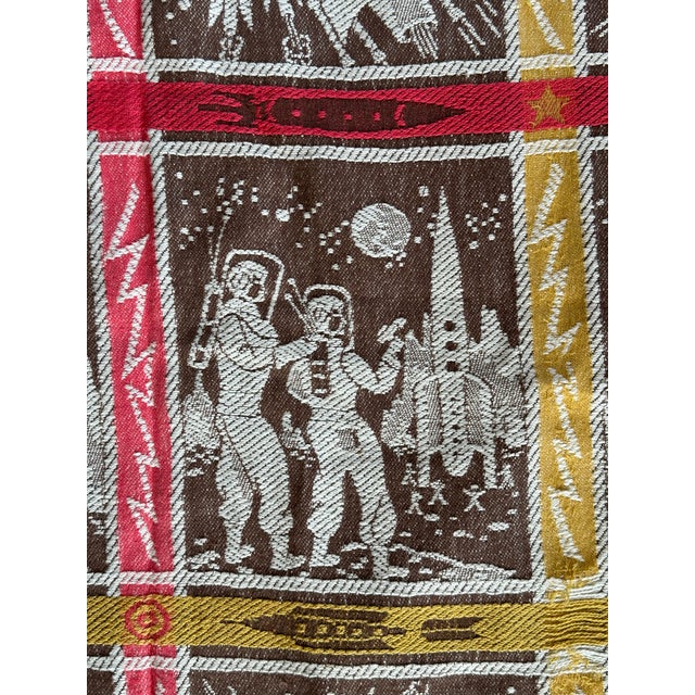1960s Space Age Fabric Panel For Sale - Image 9 of 13