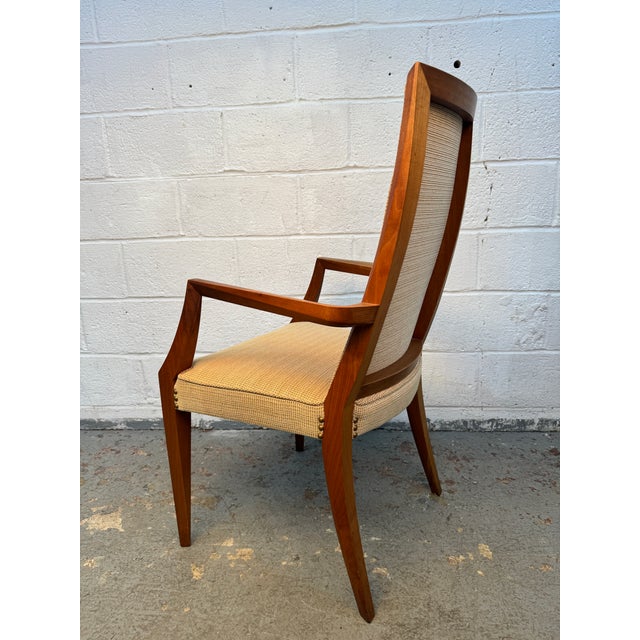 Mid 20th Century Set of Eight Mid-Century Dining Chairs Attributed to Grosfeld House For Sale - Image 5 of 18