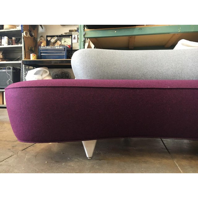Vladimir Kagan Vladimir Kagan Serpentine Sofa For Sale - Image 4 of 11