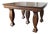 Early 1900s 20th Century Depression Era Wooden Dining Table For Sale