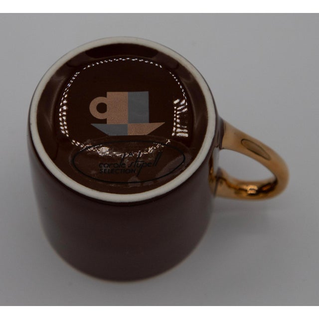 Late 20th Century Classic Coffee and Tea Company - Espresso Service - Six Settings - 9pcs For Sale - Image 4 of 7