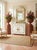 Pair of Vintage Woven Wicker Urn Planters on Cylindrical Pedestals For Sale - Image 12 of 12