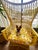 Wood Vintage 1970s High-Back Rattan Wingback Lounge Chairs — Sculptural Coastal Mid-Century Modern Pair For Sale - Image 7 of 11