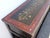 Red Vintage French Country Red Floral Console Table W a Floral Shelf For Sale - Image 8 of 16