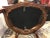 Wood Antique French Art Nouveau Caned Barrel Chair With Brass Casters For Sale - Image 7 of 10