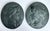 Pair of Large 16" Tall Bacchante Roman Figures Ceramic Plaques Pair of oval ceramic wall plaques with classical Roman...