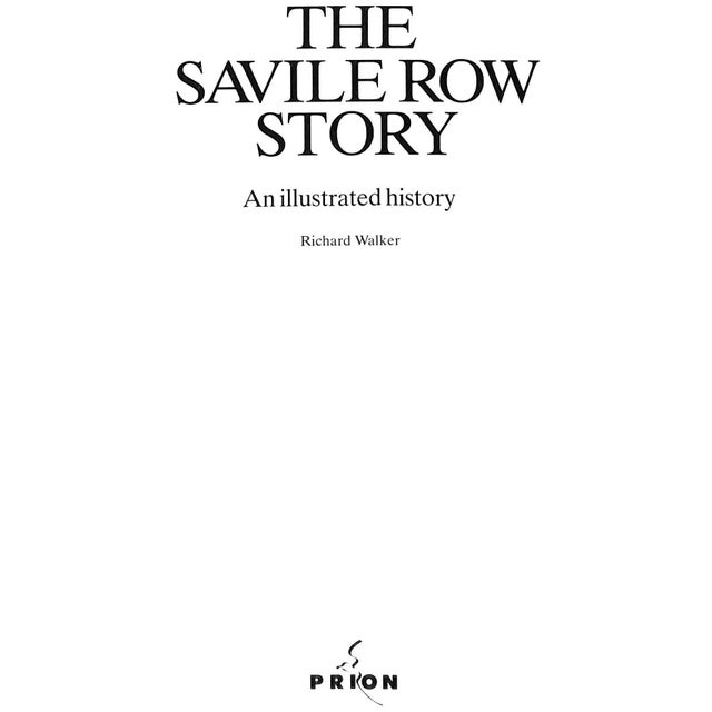 WALKER, Richard [192] pp. Prion 1988 10 3/4" x 8" A definitive history of Britain's "tailors' district" and of the social...