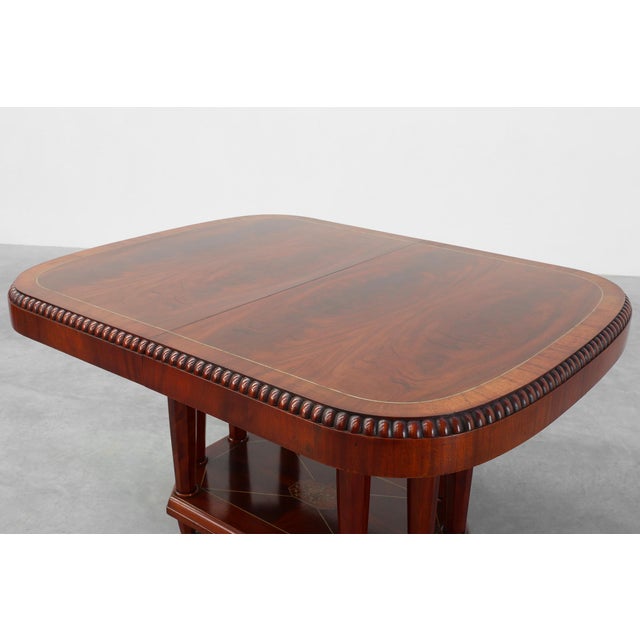Art Deco Extendable Dining Table from De Coene, Belgium, 1935 For Sale - Image 3 of 18