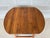 Wood Broyhill Attic Heirlooms Oak Single Drawer Shaker Style Drop Leaf Side Table For Sale - Image 7 of 10
