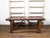 American 1900s Rustic Pine Log Table with Straight Legs and Side Stretchers For Sale - Image 4 of 11