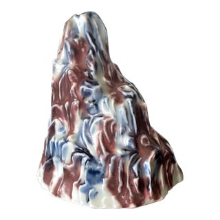 Korean Ceramic Water Dropper in Mountain Form Joseon Dynasty For Sale
