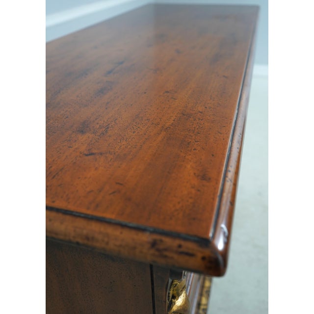 Brown Pair Francesco Molon Italian 3 Drawer Chest Dressers For Sale - Image 8 of 18