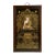 Chinese Framed Porcelain Buddhist Temple Plaque, Medicine Buddha For Sale