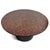 Large outdoor 60 inch round beautiful chocolate brown ceramic mosaic tile top dining table. Handcrafted workmanship with...