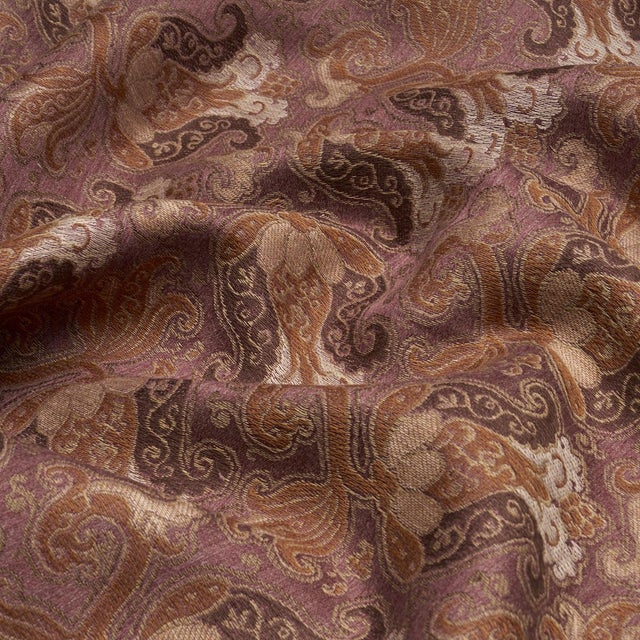 2020s SAMPLE - Schumacher Tulipano Fabric In Orchid For Sale - Image 5 of 5