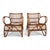 Vintage French Rattan Bamboo Lounge Chairs, 1960, Set of 2 For Sale - Image 14 of 18