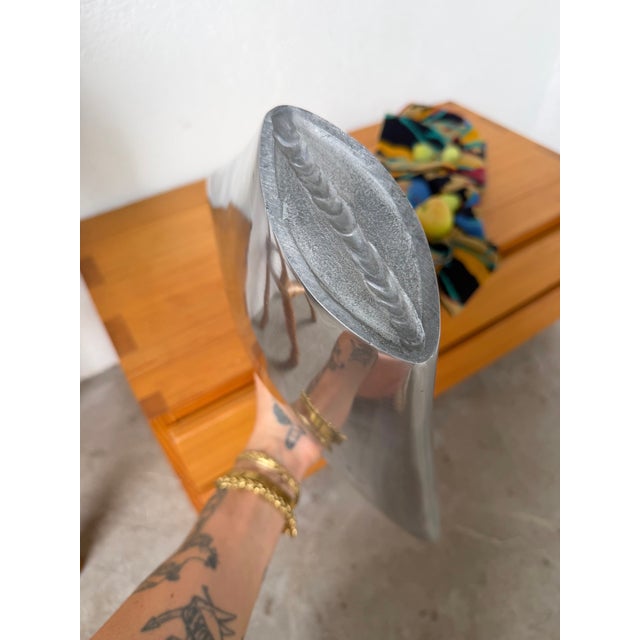 Vase in Cast Aluminum, 1970s For Sale - Image 18 of 18