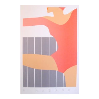 1983 Vintage Modern Dance Poster For Sale