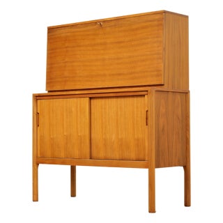 1960s Mid Century Teak Secretary Desk by Gordon Russell For Sale