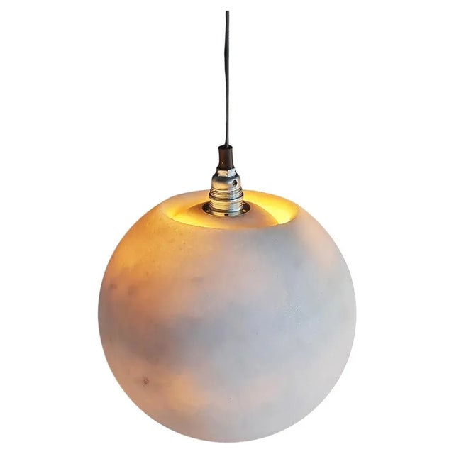 Stone Planet Lamp by Roxane Lahidji For Sale - Image 7 of 7