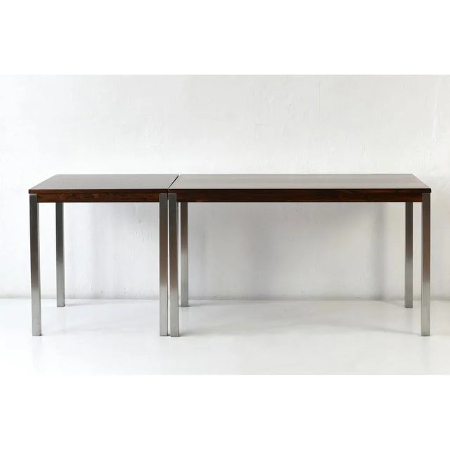 Danish Rosewood Dining Tables, 1960s, Set of 2 For Sale - Image 4 of 10