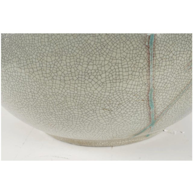Ceramic Japanese Celadon Vessel For Sale - Image 7 of 9