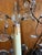 Pair of vintage circa 2026 Currey and Company Crystal Bud Sconces. Good vintage condition. Flaw on one of the candle...