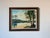 Coastal 1980’s Vintage Rockwell Kent Tropical Lake Landscape Oil on Board Painting, Framed For Sale - Image 3 of 12