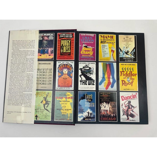 Late 20th Century Broadway Musical Martin Gottfried Large Hardcover Book 1980 For Sale - Image 5 of 12