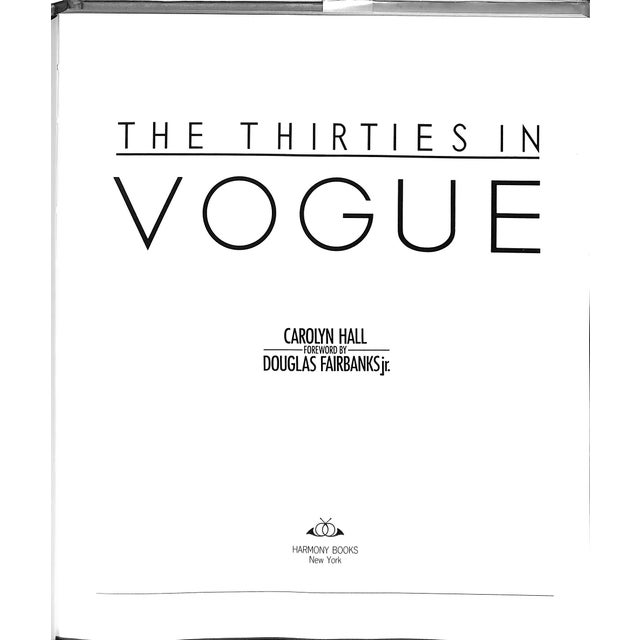 "The Thirties in Vogue" 1985 Hall, Carolyn For Sale - Image 4 of 14