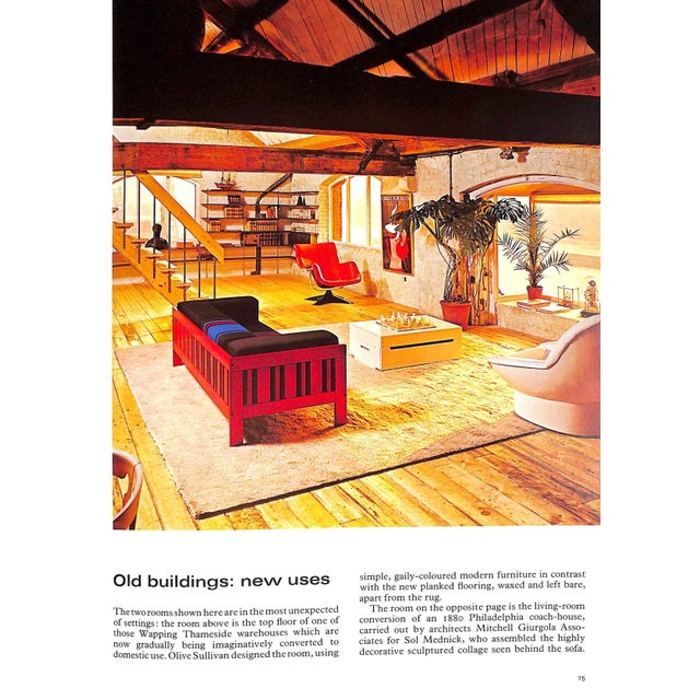 "Modern Furniture and Decoration" 1971 Harling, Robert [Edited By] For Sale - Image 11 of 12