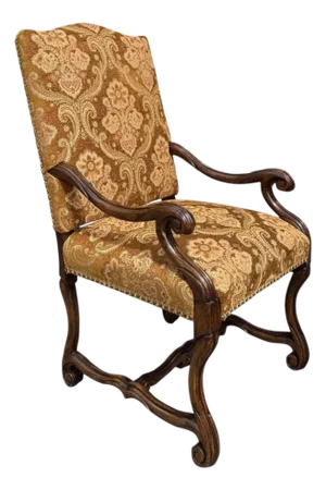 18th C Style Panache for Michael Taylor Barcelona Arm Chair - 1 of 2