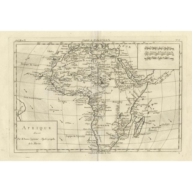 Africa map by rigobert bonne – pre-colonial geography c.1780 description this map of africa captures european geographic...