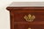 Queen Anne Carved Mahogany Lowboy Dresser or Console Table For Sale - Image 9 of 16