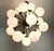 Metal 21st Century Diciotto Bronze Matte White Murano Sputnik Chandelier by Fabio LTD For Sale - Image 7 of 7