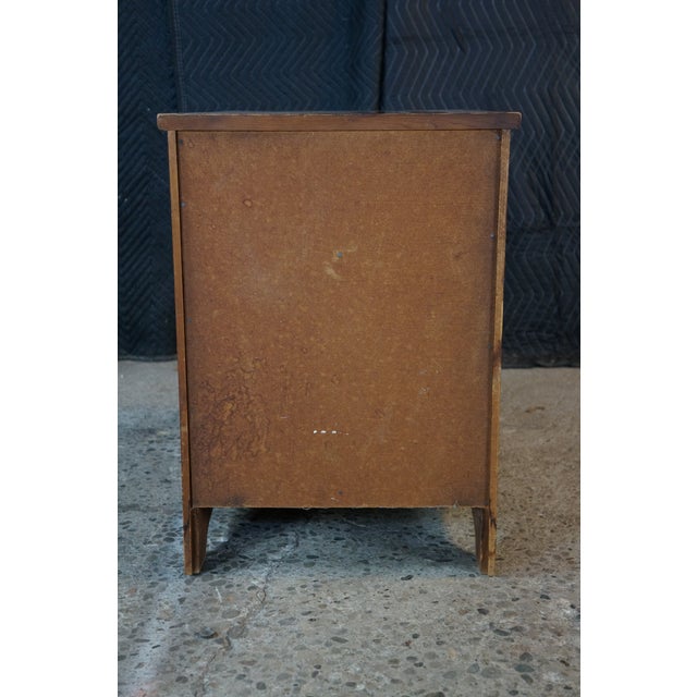 Mid Century Early American Style Apothecary Cabinet Spice Chest Side End Table For Sale - Image 15 of 18